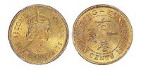 1980年香港壹毫铜币一枚