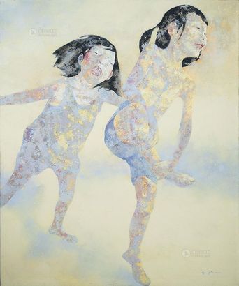 郭晋 2002年作 嬉戏