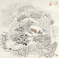 马继忠 雪景 镜片