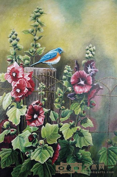 任红霞 木棉花开 90×60cm