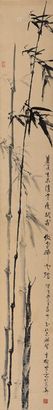 张重梅 癸亥（1983年）作 墨竹 立轴