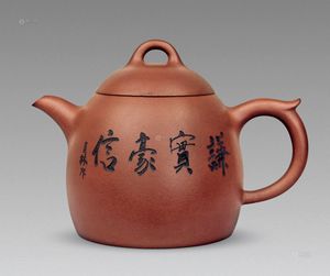 "韩美林"款紫砂壶 拍卖品信息_图片_价格_鉴赏_卓克