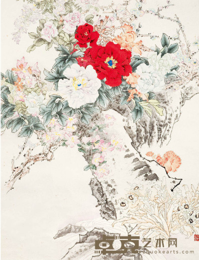 花卉 60×80cm