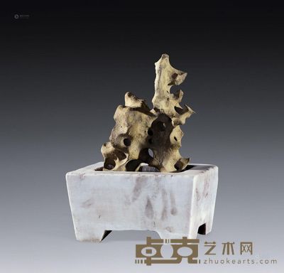 清 太湖石山子 长25cm