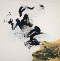 刘国松 1968年作 雪山图