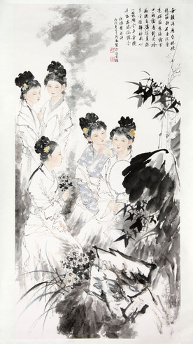 王茂飞《侍女》