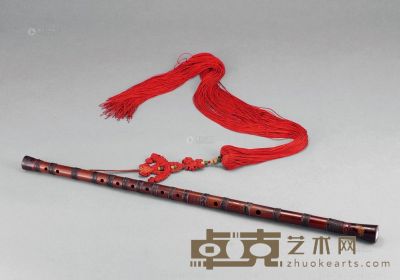 清 竹笛 高57.3cm