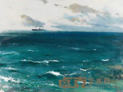 苏天赐 1996年作 始见轮舟与沧海 97×130cm