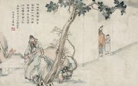 罗聘 1760年作 人物 横幅