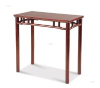 现代 红木半桌