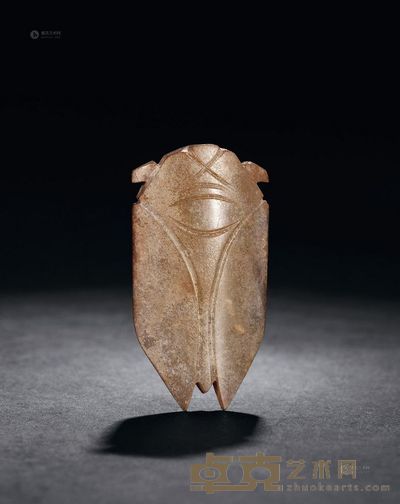 明以前 玉蝉 <em>长5.5cm</em>