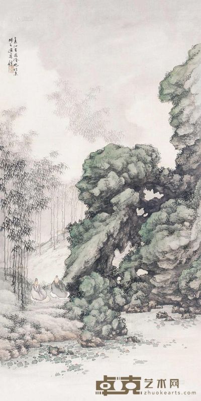 王恩隆 山水 立轴 <em>82×41cm</em>