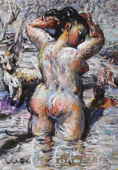 罗中立 浴女系列 <em>52×36cm</em>