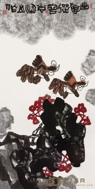 尚涛 出游从容 镜片 <em>137×69cm</em>