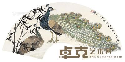 方楚雄 壬辰(2012年)作 伴侣 镜片 <em>32×67cm</em>