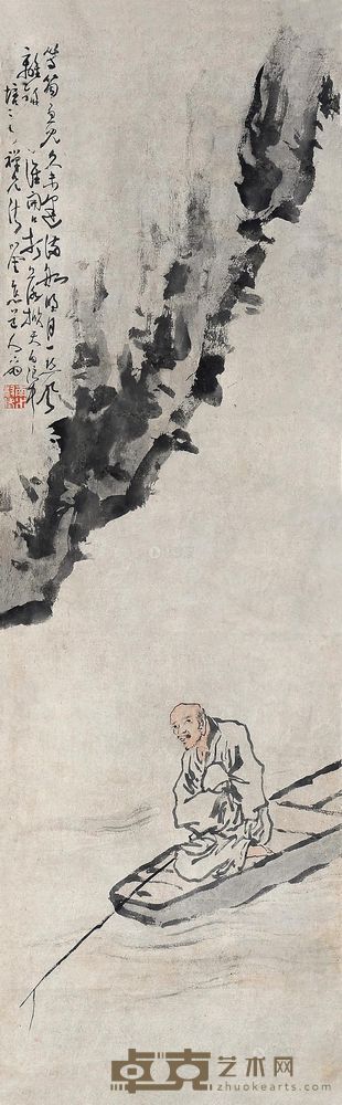 苏六朋 人物 立轴 <em>113×36cm</em>