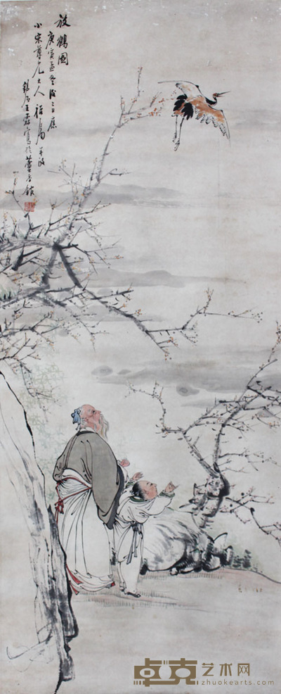 王霖 梅妻鹤子 长102 宽41