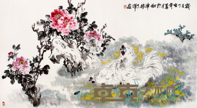 胡志辉 花卉 96×178