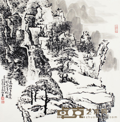 王永敬 山水 69×67