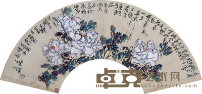陈丁佛 花卉