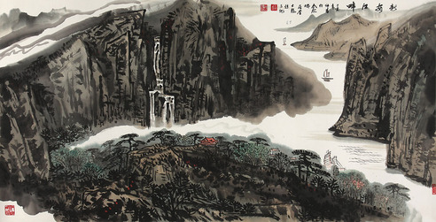 王仕龙 山水