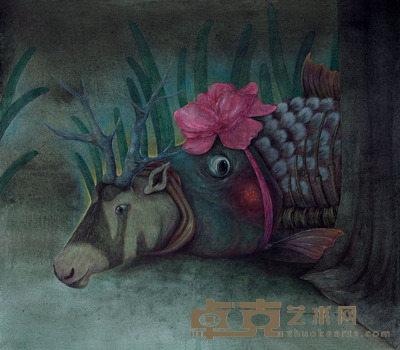 刘巍巍 2012年作 花烛夜 <em>140×160cm</em>