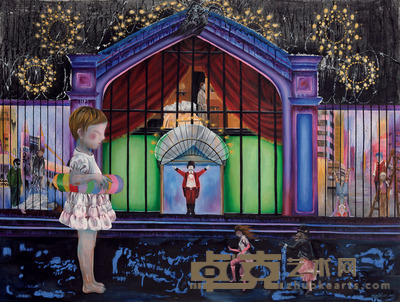 吴思雨 2011年作 米尔顿的乐园 <em>120×160cm</em>