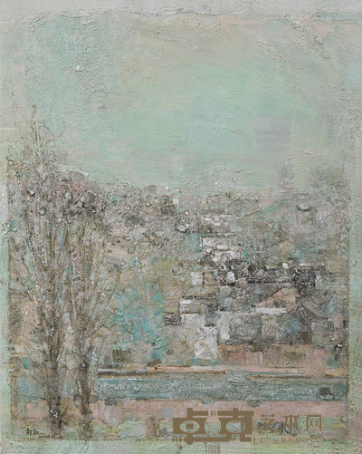 郭凯 2008年作 萧琉山遥 <em>100×80cm</em>