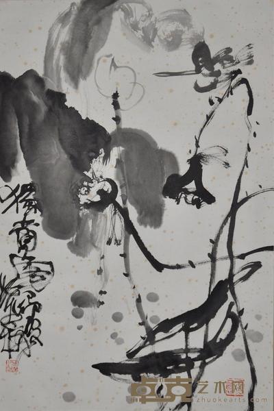 叶烂 荷 46*68