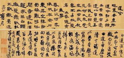 王铎 丙戌（1646）年作 行书卷 手卷