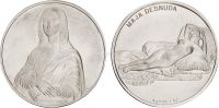 1盎司世界名画纪念银章