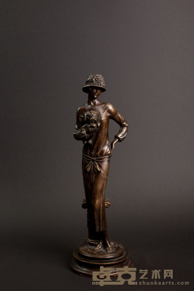 铜雕塑 11x35