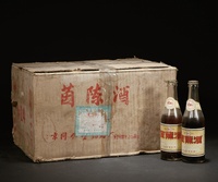 1985年9月同仁堂茵陈酒（原箱）