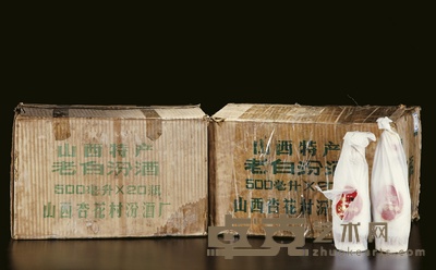 1987-1988年瓷瓶汾酒(两原箱)