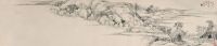 王学浩 丙子（1816年）作 秋山图 手卷