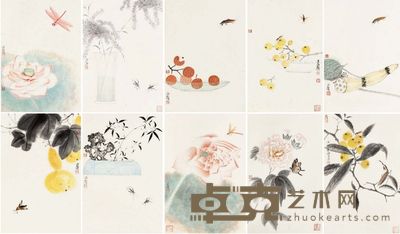 杨立奇 工笔册页 33×23.5cm×10
