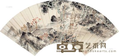 鍞愪簯 澹崍锛?942锛夊勾浣?妗愰槾璁洪亾 鎵囩墖 <em>18×51cm</em>