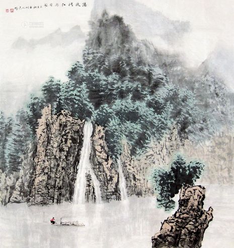 杨长槐 山水 软片