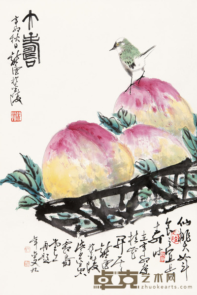 徐纯原 大寿 68 × 45.5cm. 约2.8平尺