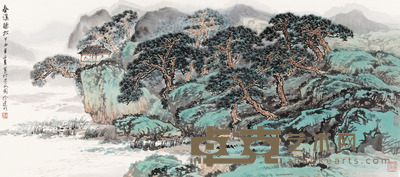 徐建明 云台人家 67 × 67.5cm. 约4.1平尺
