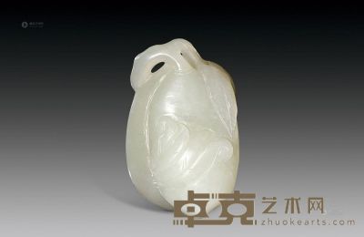 清 玉雕扁豆 <em>高5cm</em>