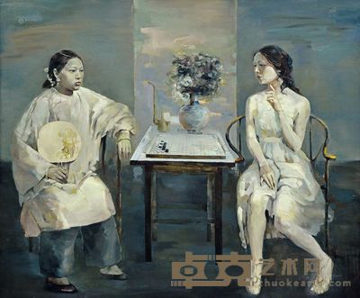 武惠玲 2008年作 对话 <em>150×180cm</em>