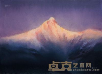 车建全 2013年作 日出3 <em>37×28cm</em>