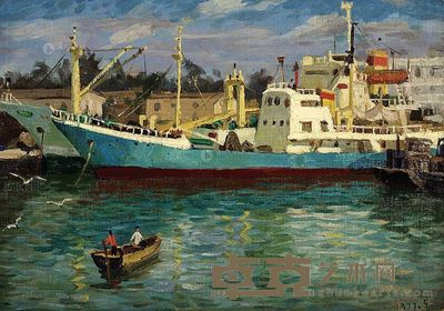 黄文波 1977年作 和风一号 <em>39×55cm</em>