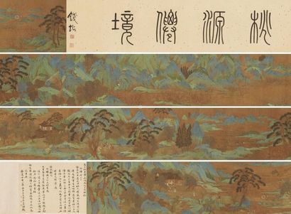 刘松年 桃源仙境 手卷