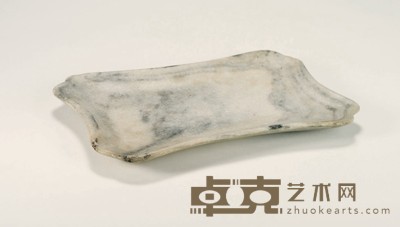 清·云石托盘 高:1.6cm长:21cm宽:14.1cm