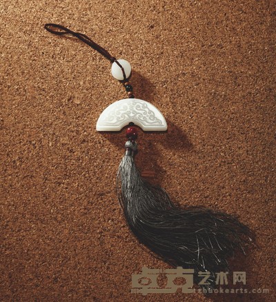 葛 洪 有福 白玉多宝串 24×54×7mm 重量:24.5g