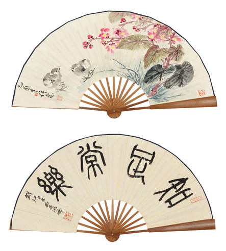 徐家昌 花鸟、书法