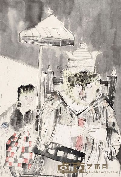 石荣强 童话(一) 镜心 <em>68×47cm</em>