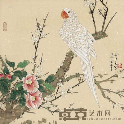 喻继高 早春 镜心 <em>50×50cm</em>
